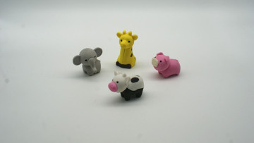 3D Critter Combo Eraser