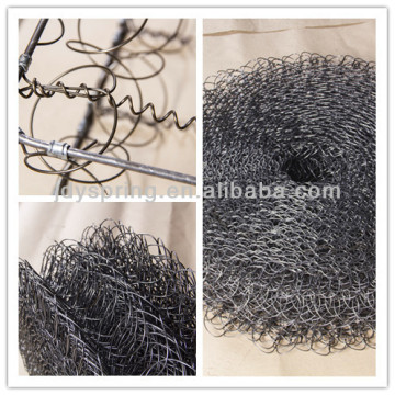 Compressing mattress continuous spring net