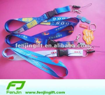 calendar printed custom keychain lanyards