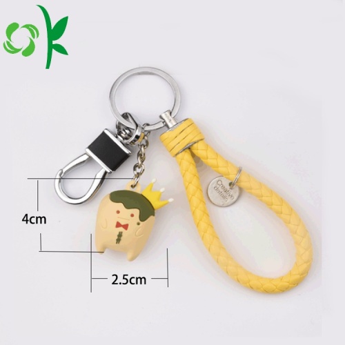 Tùy chỉnh mềm PVC keychain dễ thương silicone thiết kế keychain