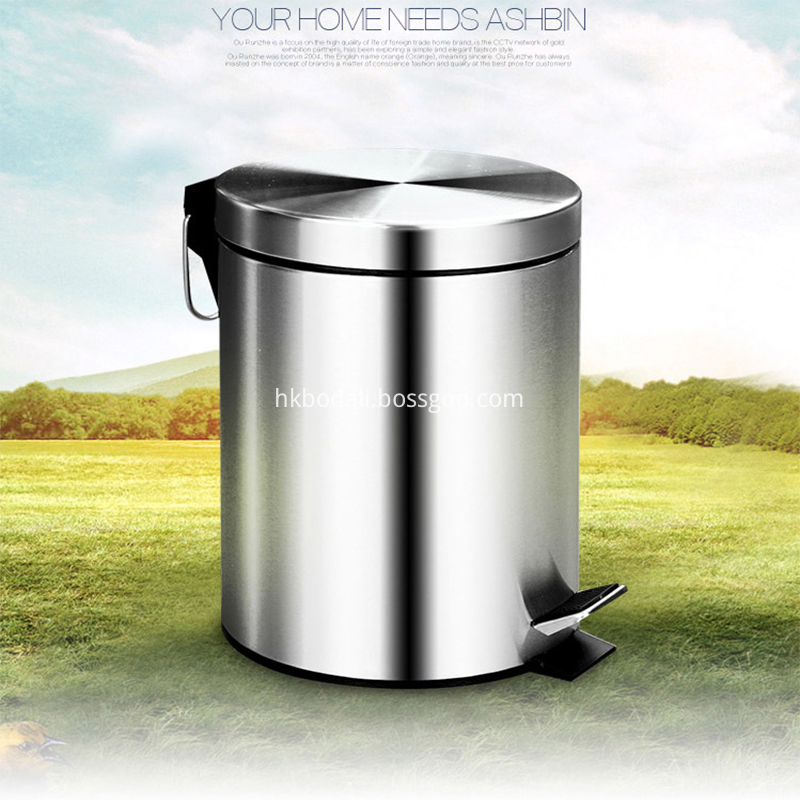 Stainless Steel Garbage Can