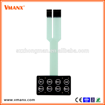 Custom Small Volume and Waterproof Membrane Switch