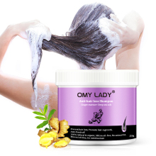 Omylady Vegan Formula Hot Sell Anti-Loss Herbal Ginger Hair Shampoo for Hair Growth