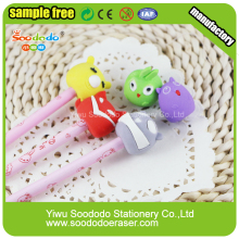Pencil topper eraser mini stationery
