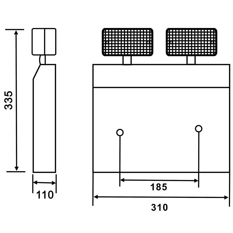 LED twin spot light (4)