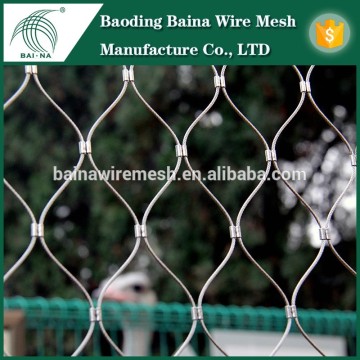 stainless steel wire mesh fabricator/inox rope mesh metal wire mesh/inox rope mesh