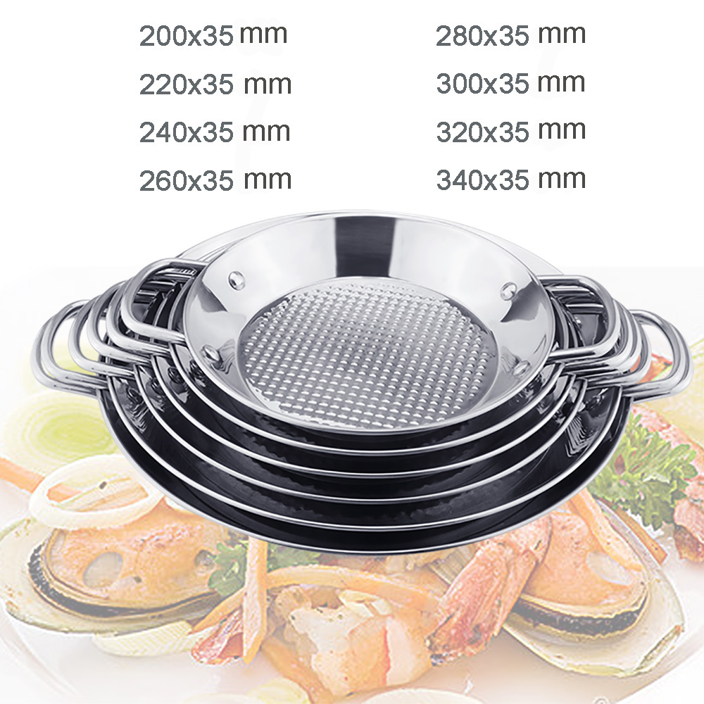 paella pan with handle