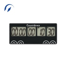 9999 Days Timer Clock with Digital Countdown, Calendar Alarm & 12-Hour Format