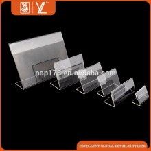 High quality Acrylic Table Top Sign Holder