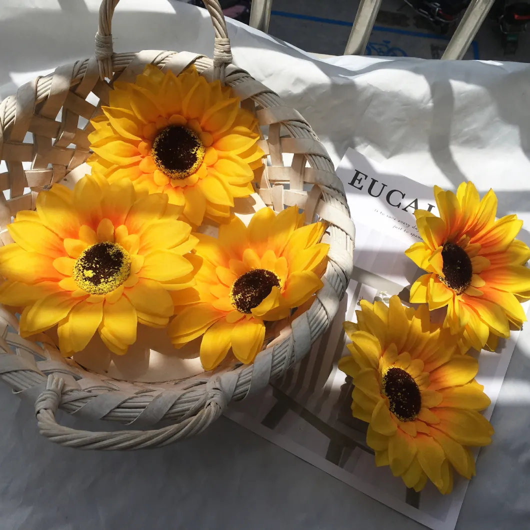 Artificial Sunflower Silk Sunflowers for Home Party Decoration Wedding Decor