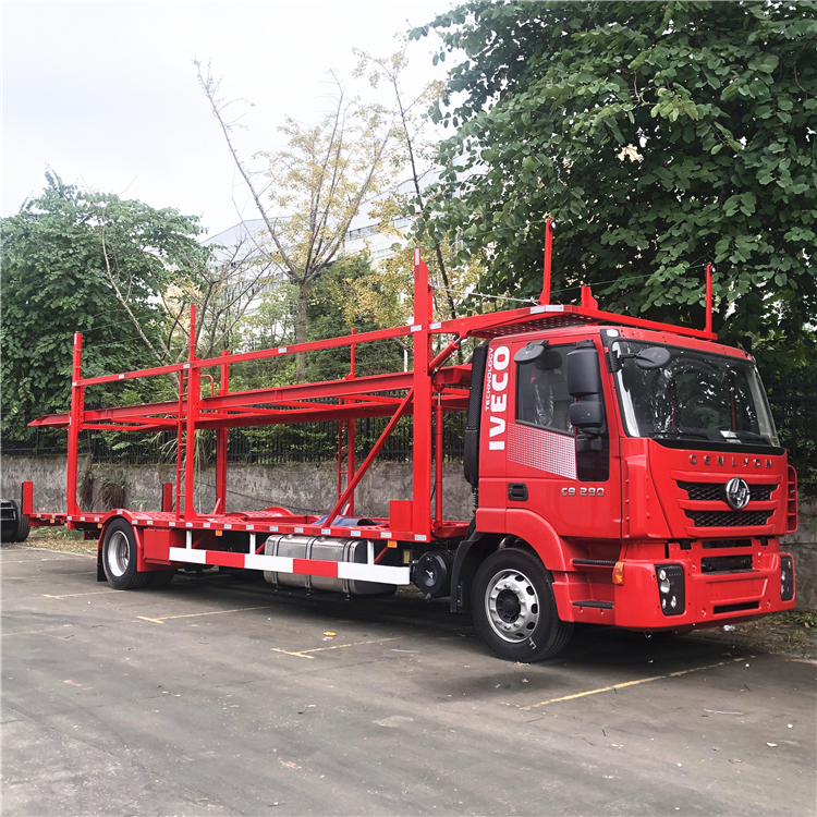 China manufacturer 2 axles 8car capacity car transport/ semitrailer car carrier