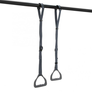 High Quality Children Indoor Pull-ups Hanging Ring Anti-slip Gymnastic Fitness Hanging Ring