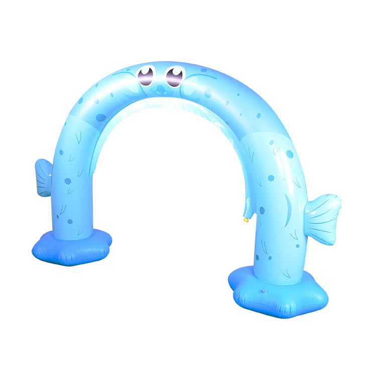 Amazon Kids Splash Toys Inflatable Piffer Fish Arch