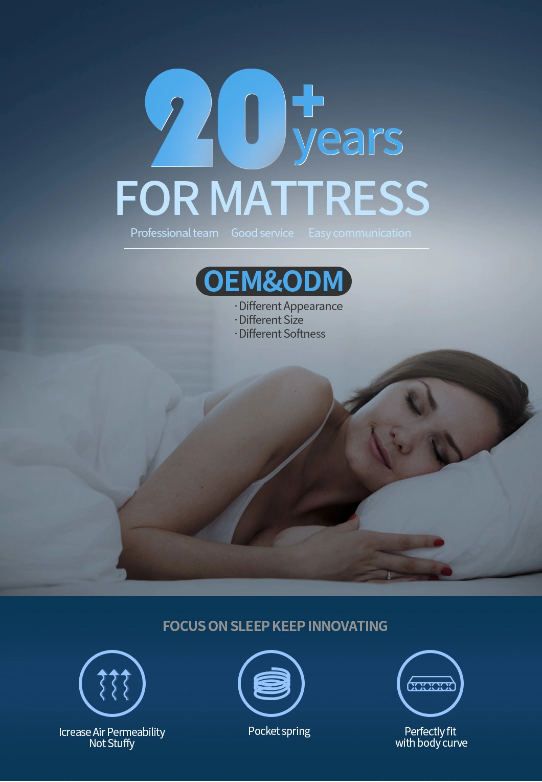 Memory Foam Kissen Normales Massagekissen mit Gel