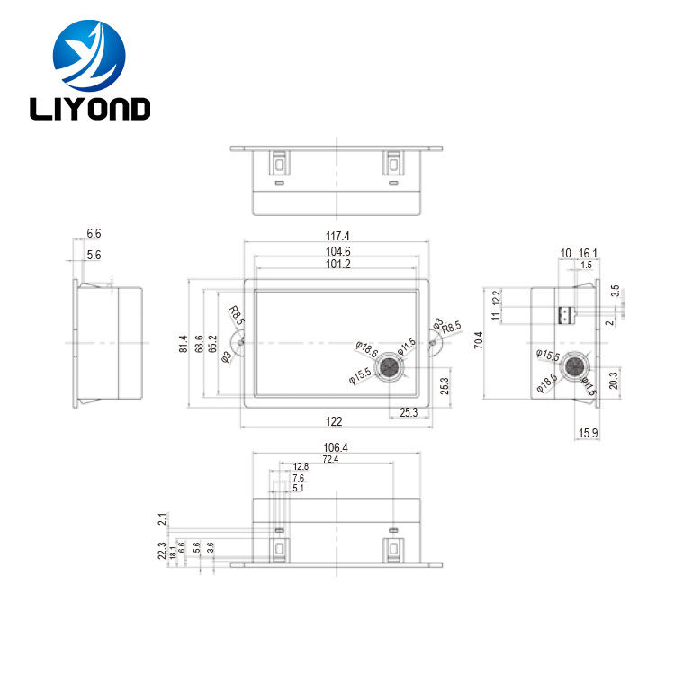 CM-2 LED under cabinet light lighting lamp for high voltage switchgear