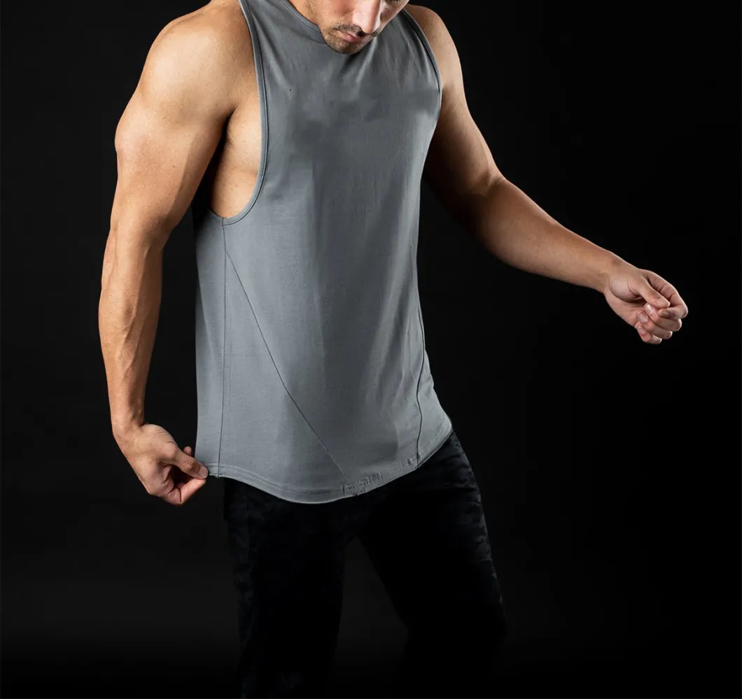Gym Workout Wide Arm Openings Tank Top