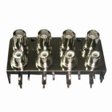 RF Connector with 30MΩ Maximum Contact Resistance