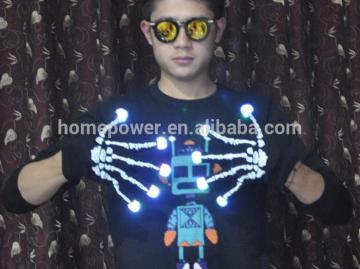 2016 Led Flashing Glow Gloves,light gloves led