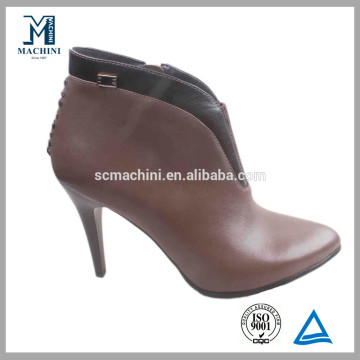 2015 Leather fashion style woman boot for adult