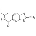 2-AMINO- 벤조시 아졸 -6- 카복실산 SEC- 부티 람 미드 CAS 320740-71-4