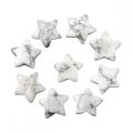 20 mm Stone Star Charm Decoración del hogar Gemstone Star Star Star Decoraciones del hogar hechas a mano del hogar