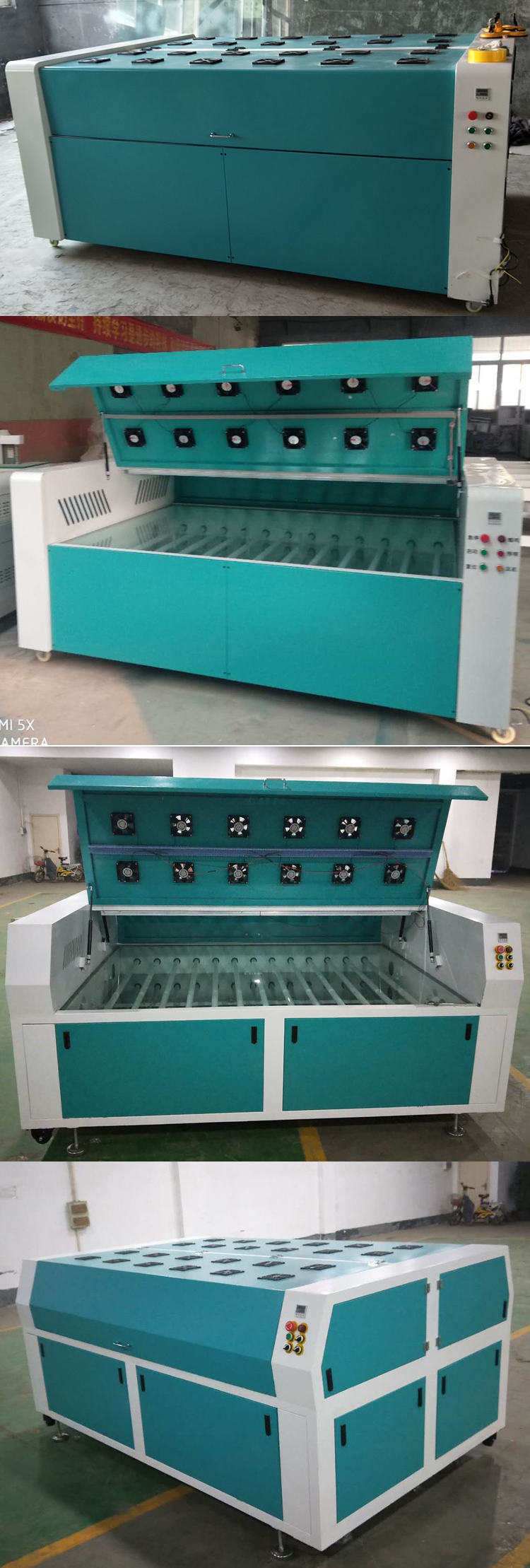 Outdoor Channel Letter Photo Crystal Uv Curing Platform Drying Machine