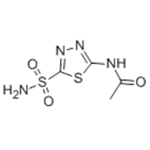 Acetamid, N- [5- (Aminosulfonyl) -1,3,4-thiadiazol-2-yl] - CAS 59-66-5