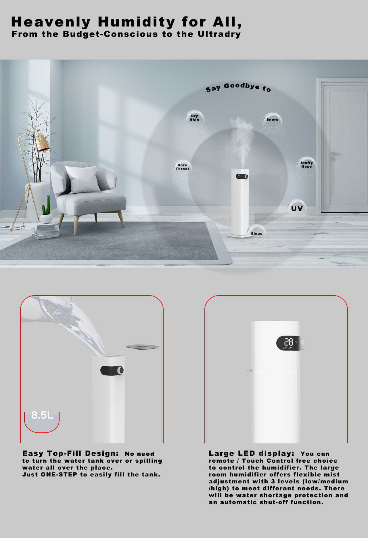 HTJ-2501C humidifier air HTJ-2501C humidifier air