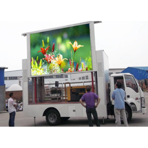 Outdoor Mobile LED Display Truck Vehicle Screen