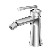 Single lever bidet mixer