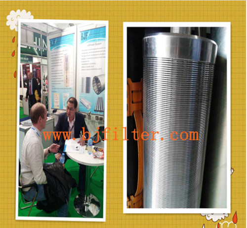 Manufacture sand control slot filter water well casing and screen