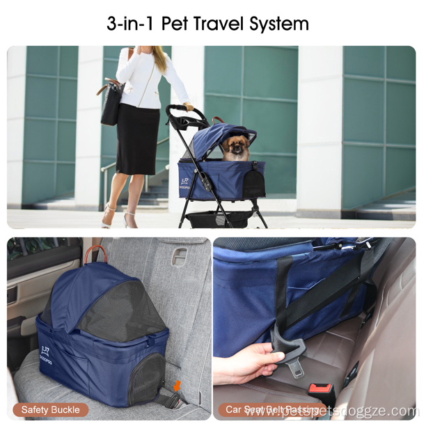 Pet Dog Stroller for Small Cats and Dog