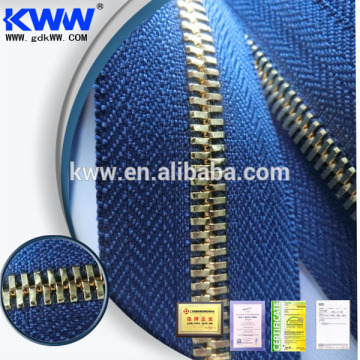 shoes metal zipper close end with close end