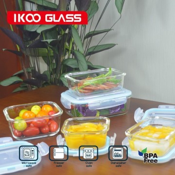 household item borosilicate glass food container home