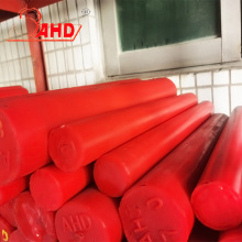 Dia 20mm 30mm poliuretano rosso 90A vertica di plastica PU