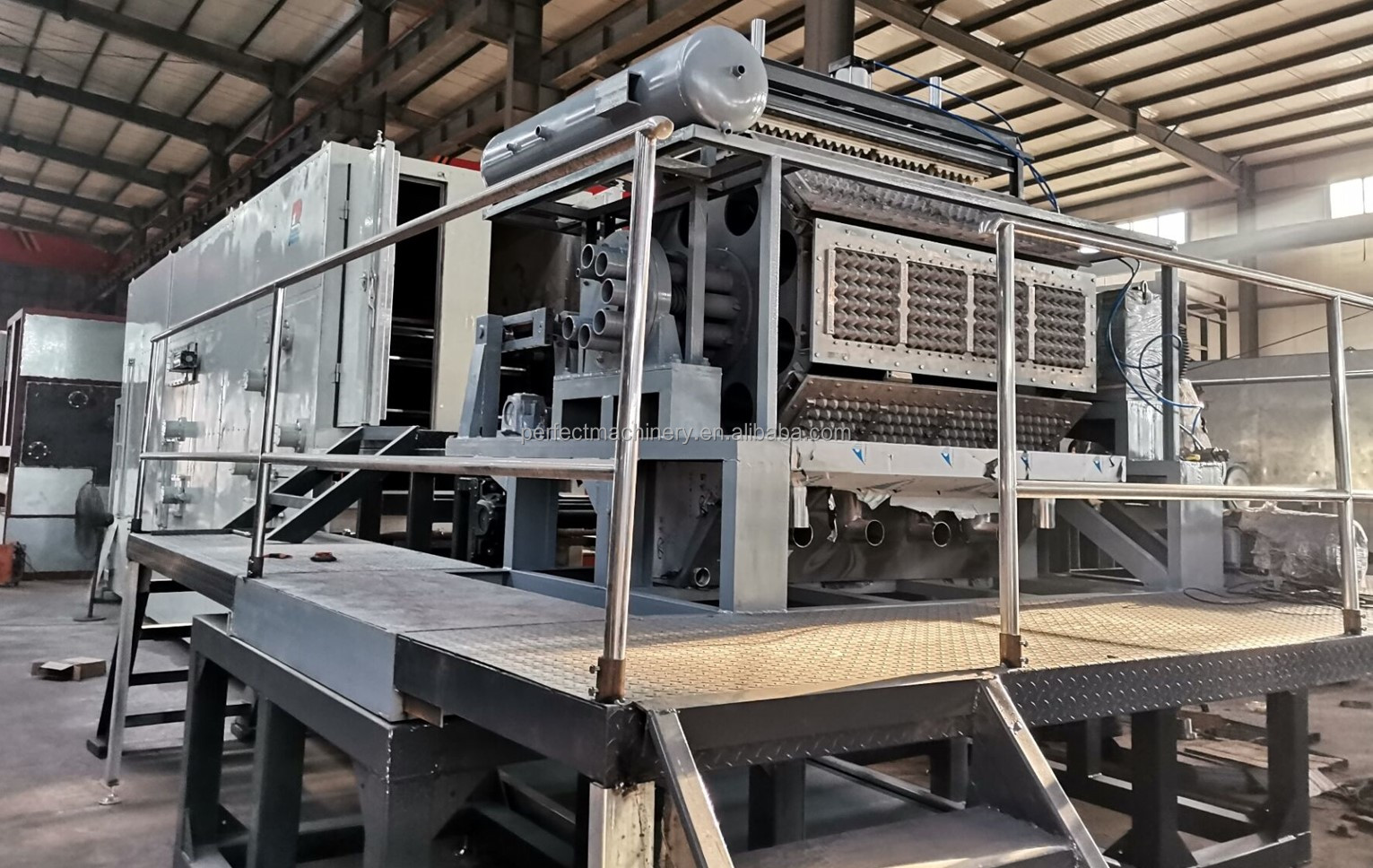 2024 Automatic Rotary Drum Paper Pulp Egg Tray Making Machine Price ...