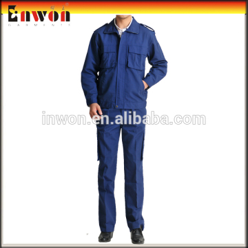 Fashion Designer Poly Cotton Men's Industrial Uniform Work Suit