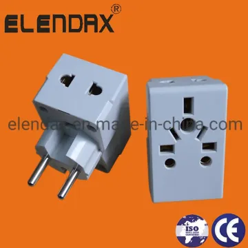 Universal travel adaptor with 2pin plug (P7036)