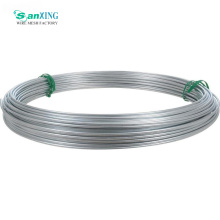 Galvanized wire in coils with hessian or plastic woven bag packing