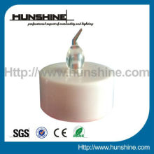 white electronic rechargeable tea light candles wholesale