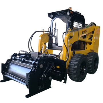 CE Approved EPA 4 Engine Diesel Skid Steer Loader