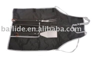 2017 Wholesale Outdoor BBQ Party Portable Stainless Steel BBQ Grill Tools Sets