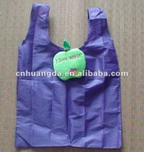 Apple shape foldable Nylon Bag