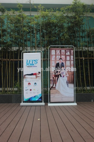 Aluminum Roll up banner stand printing banner stand