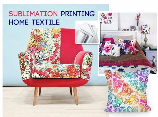 Chinese Sublimation Paper Roll 120GSM for Digital Textile Printing