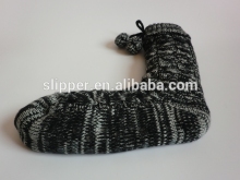 Best sale US highend knitted indoor slipper floor sock