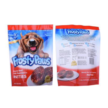 Wiederverschließbarer Druckverschlussbeutel Dog Cat Treats Snack-Paket