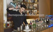 High Quality Aluminum Alloy Bar Butler Wall Mounted 3- Bottle Shot Dispenser