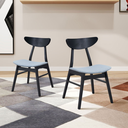 モダンな柔らかい布張りのキッチンサイドチェア 1 Modern Soft Upholstered Kitchen Side Chairs 1