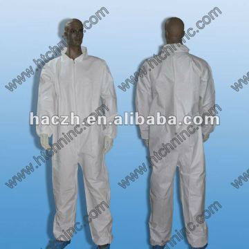 disposable polypropylene coveralls